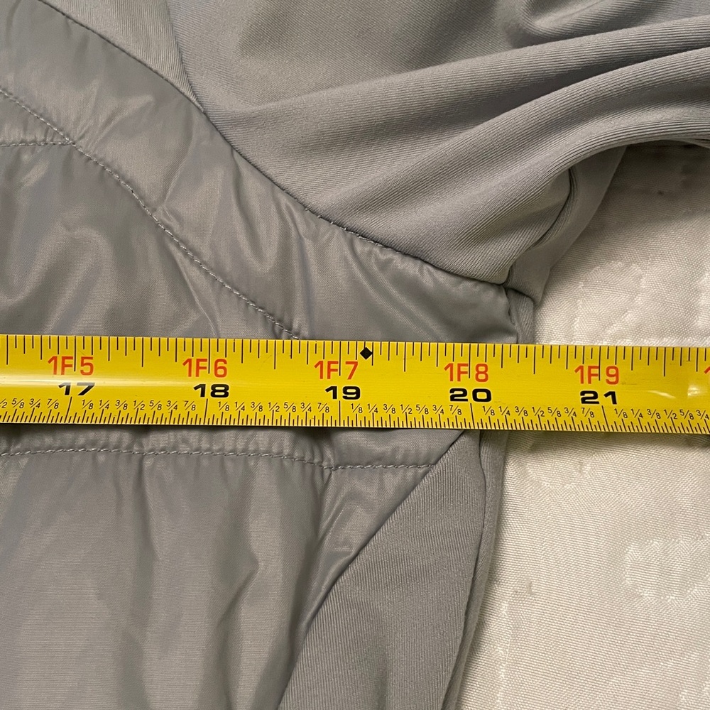 Like New Southern Tide JOSETTE Full Zip Jacket Light Gray Pockets Medium - Picture 6 of 14